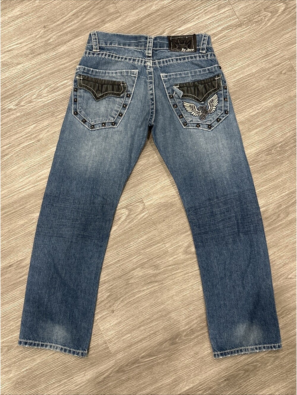 Woman’s Crown By Jnco Straight Leg Denim Jeans Sz 30